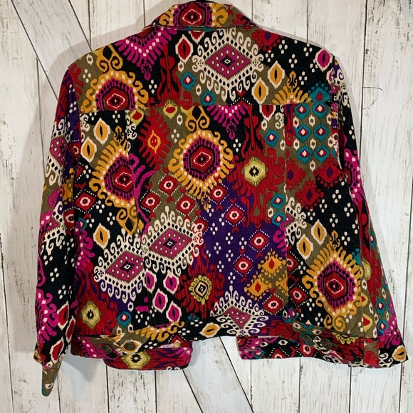 RUBY RD. Women's Button Front Cotton Jacket - Picture 3 of 8